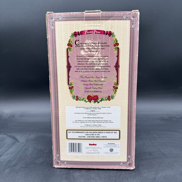 Vintage Porcelain Doll Hand Painted Porcelain Petites - Picture 6 of 11